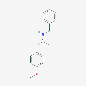 molecular formula C17H21NO B107345 (R)-(-)-1-(4-Methoxyphenyl)-2-benzylaminopropane CAS No. 67346-60-5