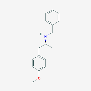 molecular formula C17H21NO B107345 (R)-N-Benzyl-1-(4-methoxyphenyl)propane-2-amine CAS No. 67346-60-5