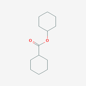 molecular formula C13H22O2 B107347 Cyclohexyl cyclohexanecarboxylate CAS No. 15840-96-7