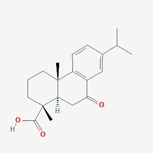 molecular formula C20H26O3 B107358 7-Oxodehydroabietic acid CAS No. 18684-55-4