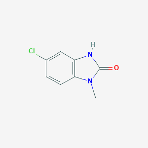 molecular formula C8H7ClN2O B107362 5-氯-1-甲基-1H-苯并[d]咪唑-2(3H)-酮 CAS No. 15965-71-6