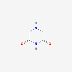 molecular formula C4H6N2O2 B107378 Piperazine-2,6-dione CAS No. 4774-22-5