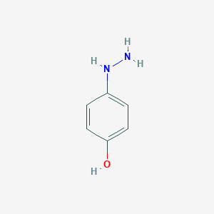 B107402 4-Hydrazinylphenol CAS No. 23197-23-1