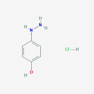 molecular formula C6H9ClN2O B107404 4-Hydrazinylphenol hydrochloride CAS No. 705940-15-4
