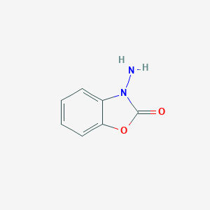 molecular formula C7H6N2O2 B107405 3-Aminobenzoxazol-2(3H)-one CAS No. 17823-06-2