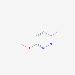 molecular formula C5H5IN2O B107417 3-Iodo-6-methoxypyridazine CAS No. 17321-35-6