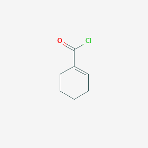 molecular formula C7H9ClO B107436 1-环己烯甲酰氯 CAS No. 36278-22-5
