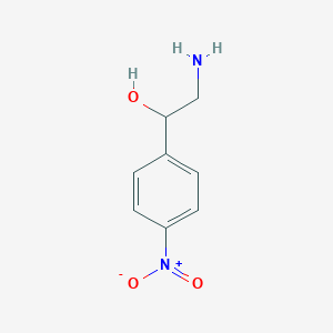 molecular formula C8H10N2O3 B107438 2-Amino-1-(4-nitrophenyl)ethanol CAS No. 16428-47-0
