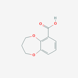 molecular formula C10H10O4 B107440 3,4-dihydro-2H-1,5-benzodioxepine-6-carboxylic acid CAS No. 66410-67-1