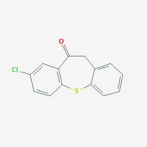 molecular formula C14H9ClOS B107444 8-chlorodibenzo[b,f]thiepin-10(11H)-one CAS No. 1469-28-9