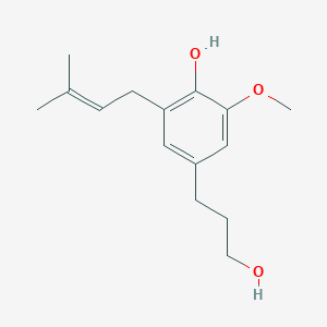 molecular formula C15H22O3 B107446 Dacriniol CAS No. 18523-77-8