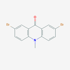 2,7-Dibromo-10-methylacridin-9(10H)-one
