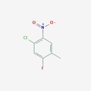 molecular formula C7H5ClFNO2 B107449 4-氯-2-氟-5-硝基甲苯 CAS No. 18349-11-6