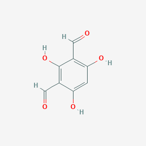 molecular formula C8H6O5 B107450 2,4,6-Trihydroxyisophthalaldehyde CAS No. 4396-13-8
