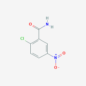 molecular formula C7H5ClN2O3 B107470 2-Chloro-5-nitrobenzamide CAS No. 16588-15-1