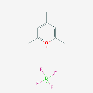 molecular formula C8H11BF4O B107480 2,4,6-Trimethylpyrylium tetrafluoroborate CAS No. 773-01-3