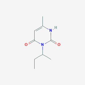 molecular formula C9H14N2O2 B107482 3-叔丁基-6-甲基尿嘧啶 CAS No. 6589-36-2