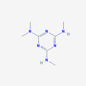molecular formula C7H14N6 B107499 N(2),N(2),N(4),N(6)-Tetramethylmelamine CAS No. 16268-54-5