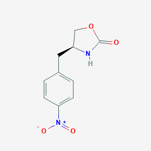 molecular formula C10H10N2O4 B107501 (S)-4-(4-Nitrobenzyl)oxazolidin-2-one CAS No. 139264-55-4