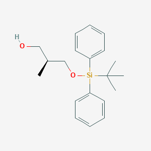 molecular formula C20H28O2Si B107510 (2S)-3-{[tert-butyl(diphenyl)silyl]oxy}-2-methyl-1-propanol CAS No. 120346-83-0