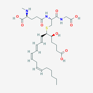 molecular formula C31H49N3O9S B10752222 N-methyl Leukotriene C4 