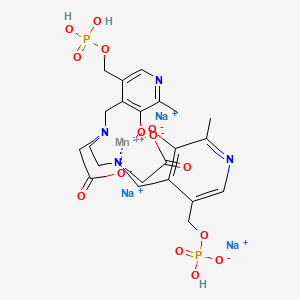 molecular formula C22H27MnN4Na3O14P2 B10752264 Mangafodipir (trisodium) 