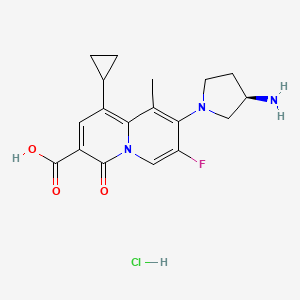 molecular formula C18H21ClFN3O3 B10752324 ABT-719 HCl 