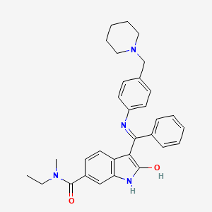 molecular formula C31H34N4O2 B10752362 BIBF0775 