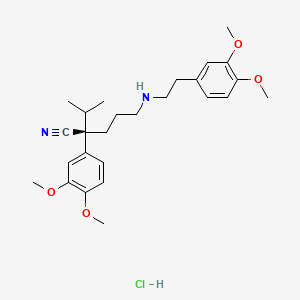 molecular formula C26H37ClN2O4 B10752457 (R)-(+)-Norverapamil Hydrochloride 
