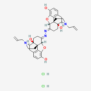 molecular formula C38H44Cl2N4O6 B10752624 Naloxonazine dihydrochloride 
