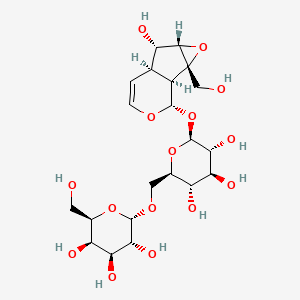 molecular formula C21H32O15 B10752666 Rehmannioside A 