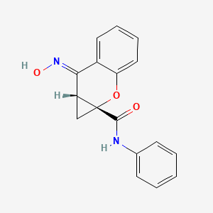 molecular formula C17H14N2O3 B10753041 Phccc, (+)- CAS No. 1884230-22-1