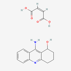 molecular formula C17H18N2O5 B10753080 Velnacrine Maleate CAS No. 121445-27-0