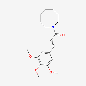 molecular formula C19H27NO4 B10753127 Cinoctramide CAS No. 28598-08-5