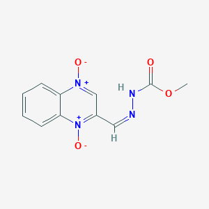 molecular formula C11H10N4O4 B10753349 Carbadox (Technical Grade) 