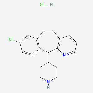 molecular formula C19H20Cl2N2 B10753393 Desloratadine hydrochloride 