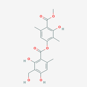 molecular formula C19H20O8 B10753400 Dihydroatranorin 