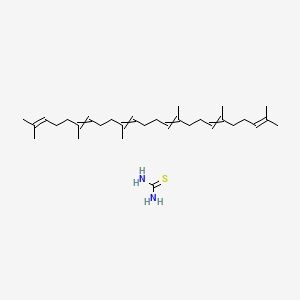 molecular formula C31H54N2S B10753545 SQUALENE thiourea clathrate 
