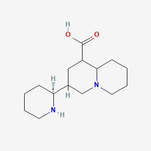 molecular formula C15H26N2O2 B10753578 Aphyllic acid 