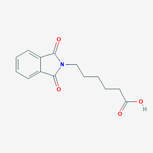 molecular formula C14H15NO4 B107536 6-(1,3-Dioxoisoindolin-2-yl)hexanoic acid CAS No. 4443-26-9