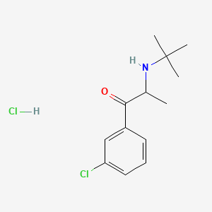 molecular formula C13H19Cl2NO B10753601 Bupropion Hydrochloride CAS No. 34841-36-6