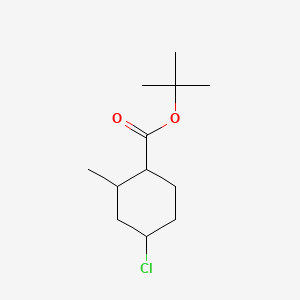 molecular formula C12H21ClO2 B10753609 Trimedlure CAS No. 7771-58-6