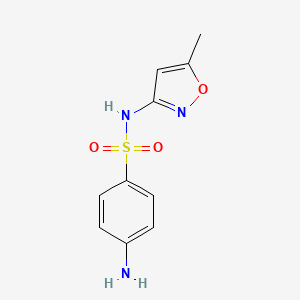 molecular formula C10H11N3O3S B10753813 Sulfamethoxazole CAS No. 144993-89-5