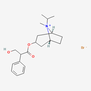 molecular formula C20H30BrNO3 B10753838 Ipratropium bromide CAS No. 24358-20-1