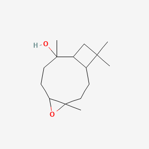 molecular formula C15H26O2 B10753876 2-Hydroxy-5 (6)epoxy-tetrahydrocaryophyllene 
