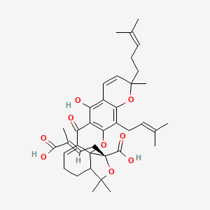molecular formula C38H46O9 B10754022 Garcinolic acid 