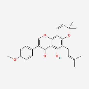 molecular formula C26H26O5 B10754038 Osajin 4'-methyl ether 