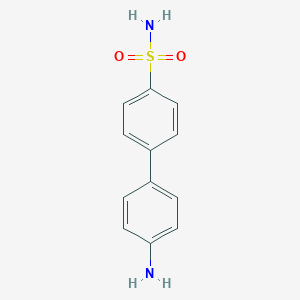 molecular formula C12H12N2O2S B010755 4'-Aminobiphenyl-4-Sulfonamide CAS No. 100142-87-8