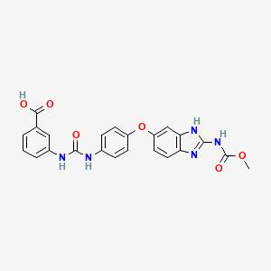 molecular formula C23H19N5O6 B10755023 GW701427A 