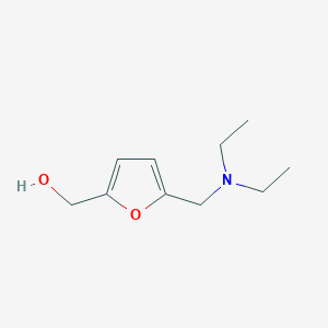 molecular formula C10H17NO2 B107559 (5-((Diethylamino)methyl)furan-2-yl)methanol CAS No. 15433-80-4